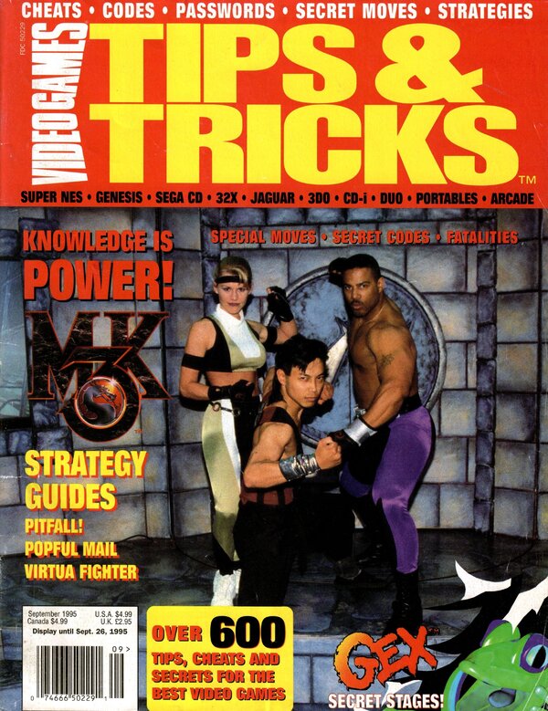 Tips & Tricks Issue 007 (September 1995) cover